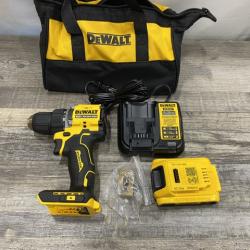 AS-IS DEWALT Atomic 20V Lithium-Ion Cordless Compact 1/2 in. Drill/Driver Kit