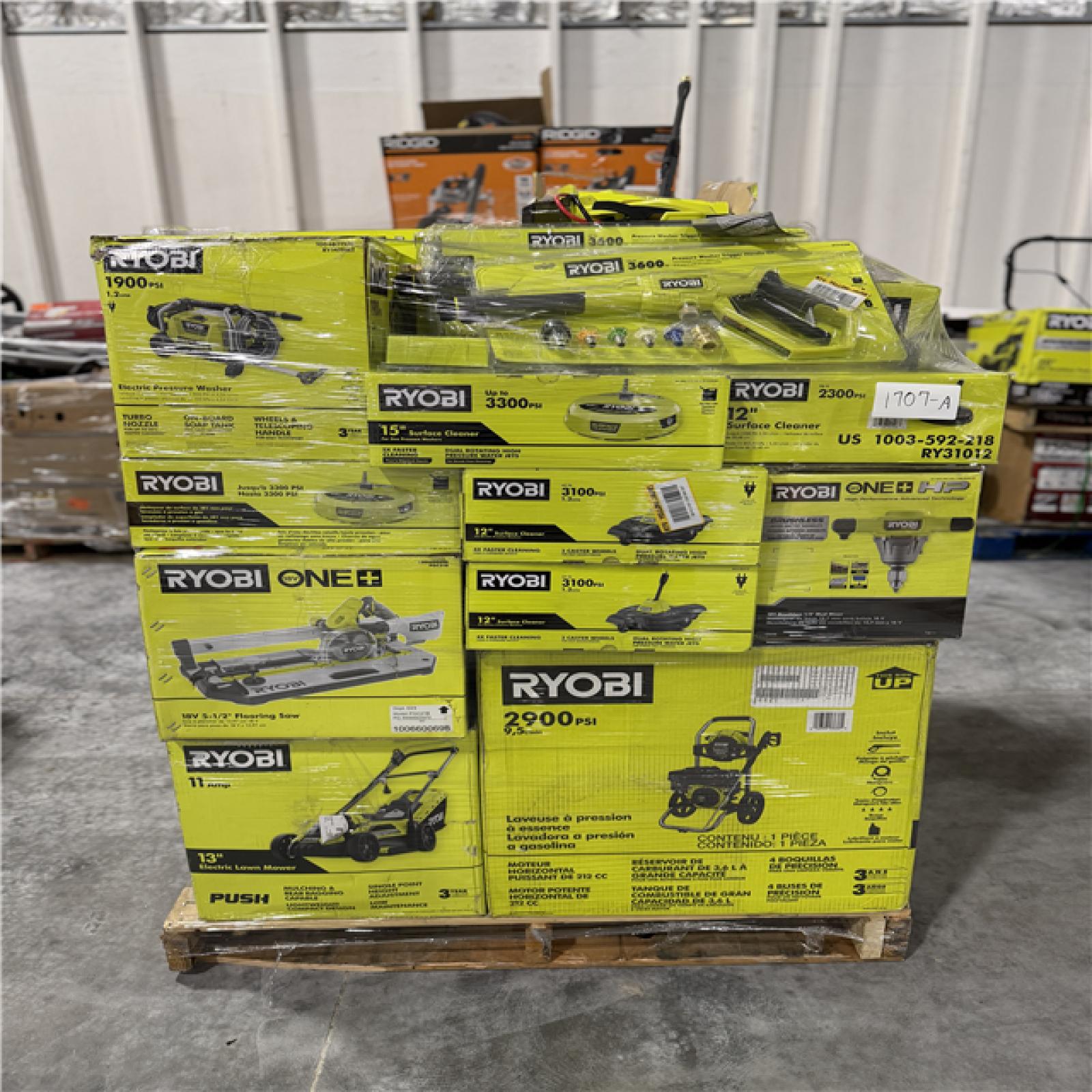Atlanta Location As-Is Tools and More Partial Truckload (12 Pallets) 1707-A