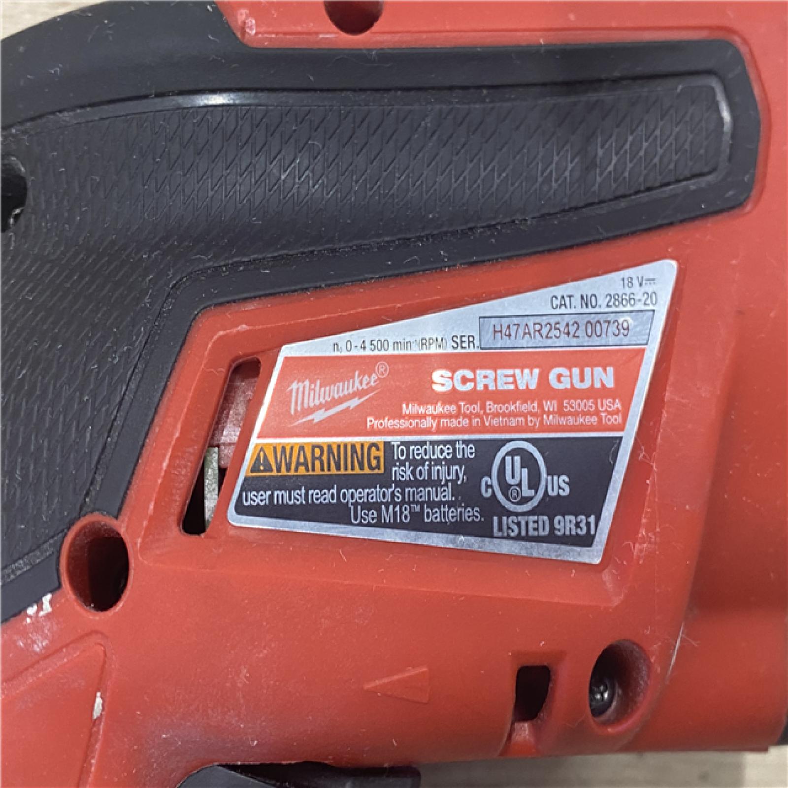 AS-IS Milwaukee FUEL 18V Lithium-Ion Brushless Cordless Drywall Screw Gun (Tool-Only)