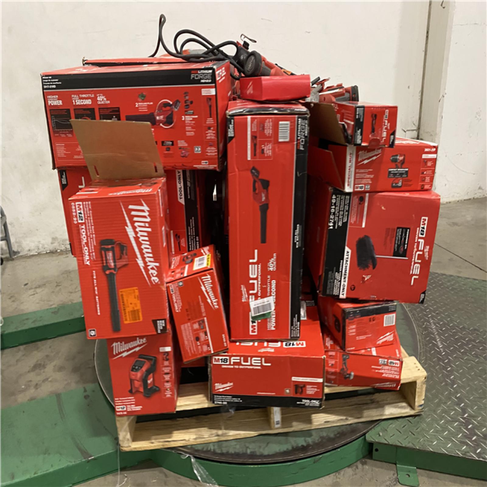 Dallas Location - As-Is MILWAUKEE Tool Pallet