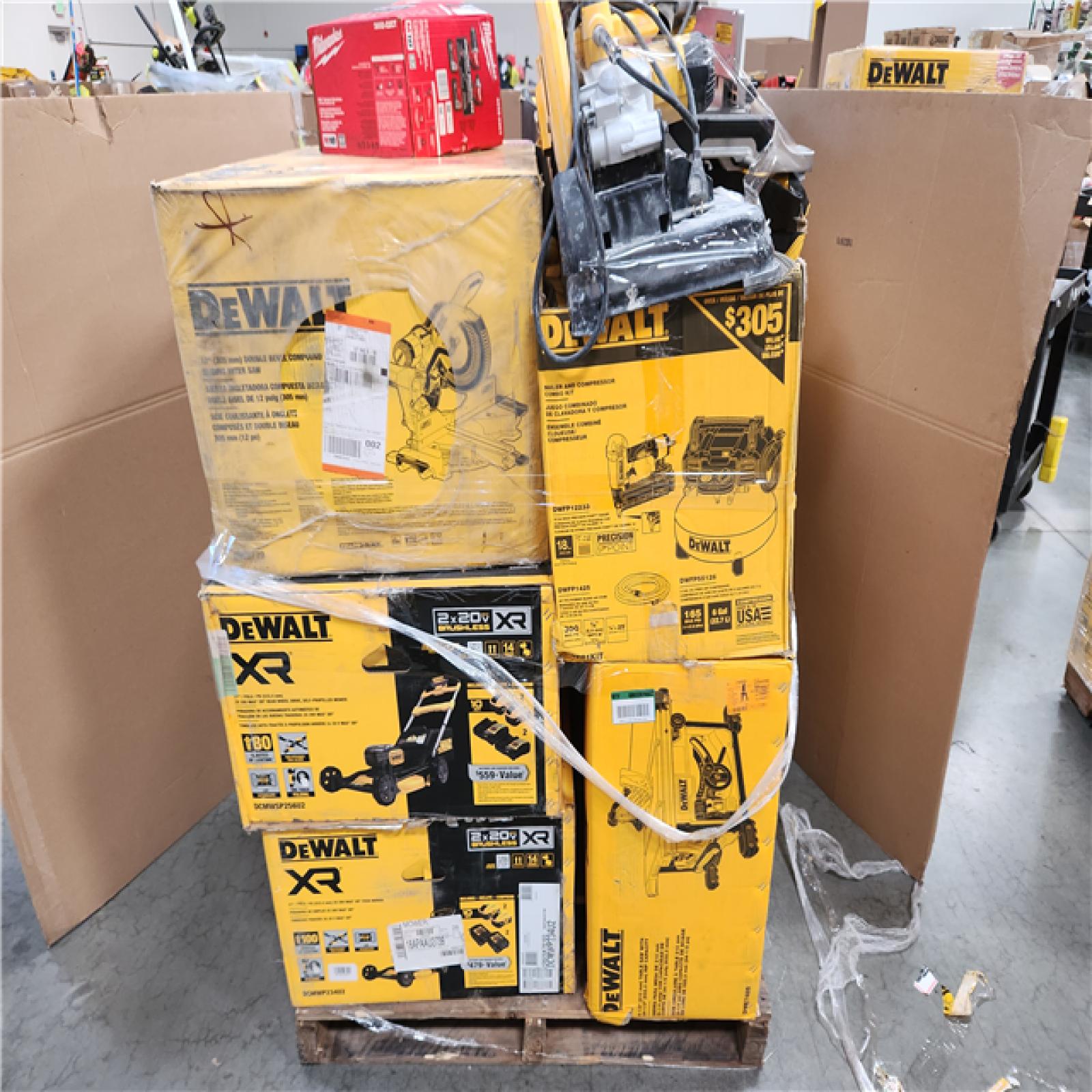CALIFORNIA  AS-IS TOOL PALLET