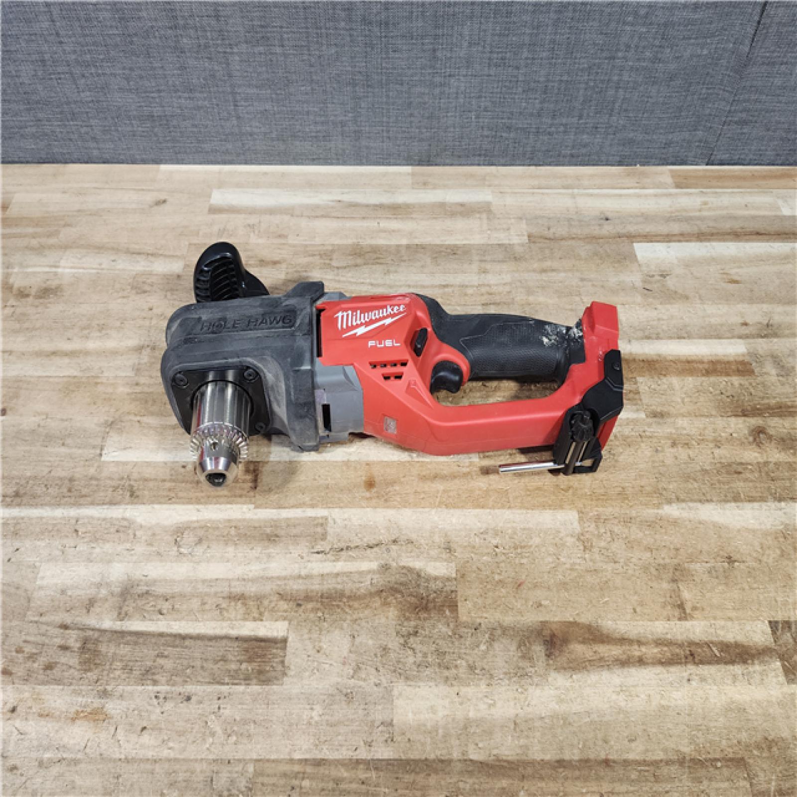 HOUSTON LOCATION - AS - IS Milwaukee FUEL GEN II 18V Lithium-Ion Brushless Cordless 1/2 in. Hole Hawg Right Angle Drill (Tool-Only)