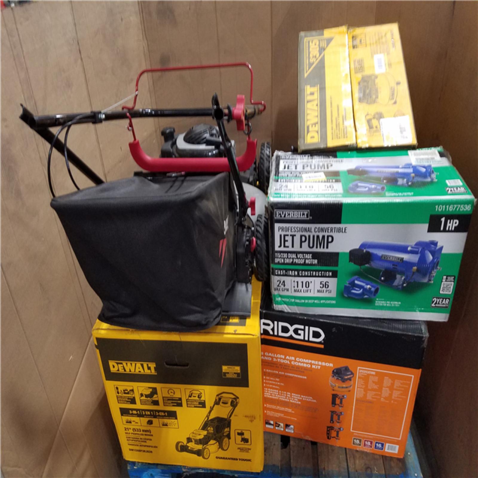 CALIFORNIA AS-IS OUTDOOR POWER EQUIPMENT