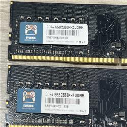 AS-IS EVOUNIC GAMING PRO ddr4 64gb (4X16GB)2666mhz UDIMM