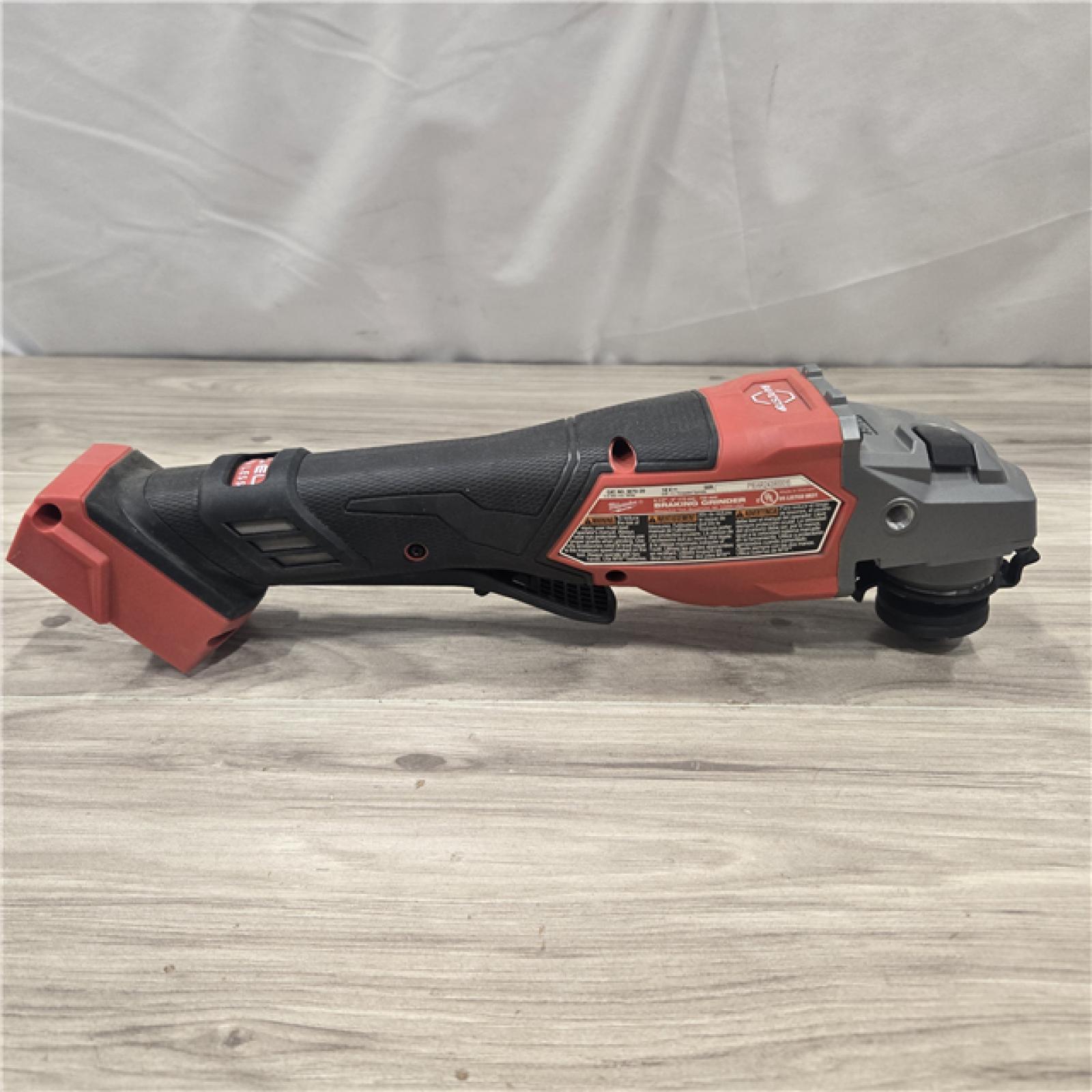 AS-IS Milwaukee M18 FUEL 4-1/2-6 Cordless Braking Grinder (Tool-Only)