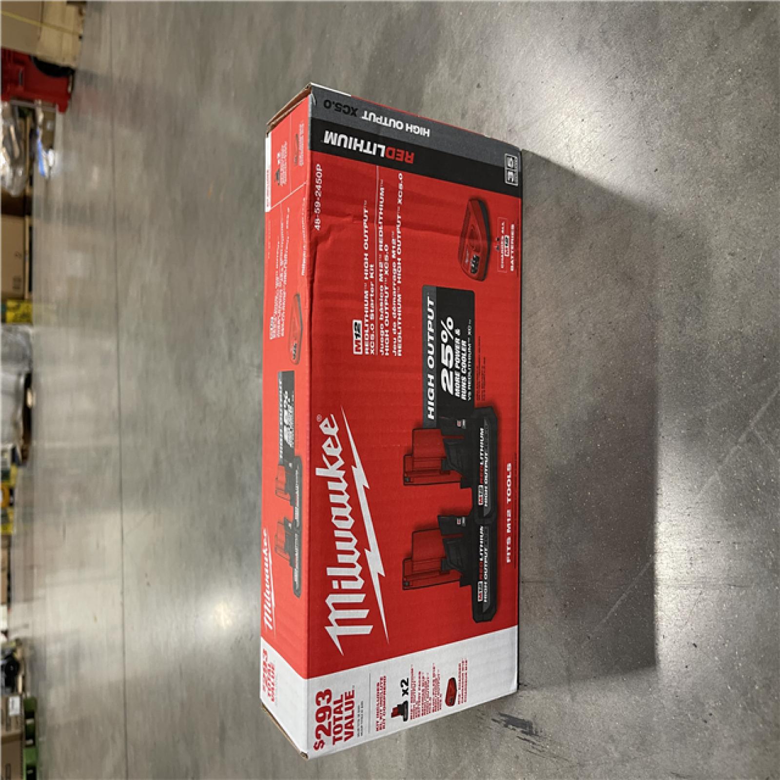NEW!- Milwaukee M12 12V Lithium-Ion XC High Output 5.0 Ah Battery Pack