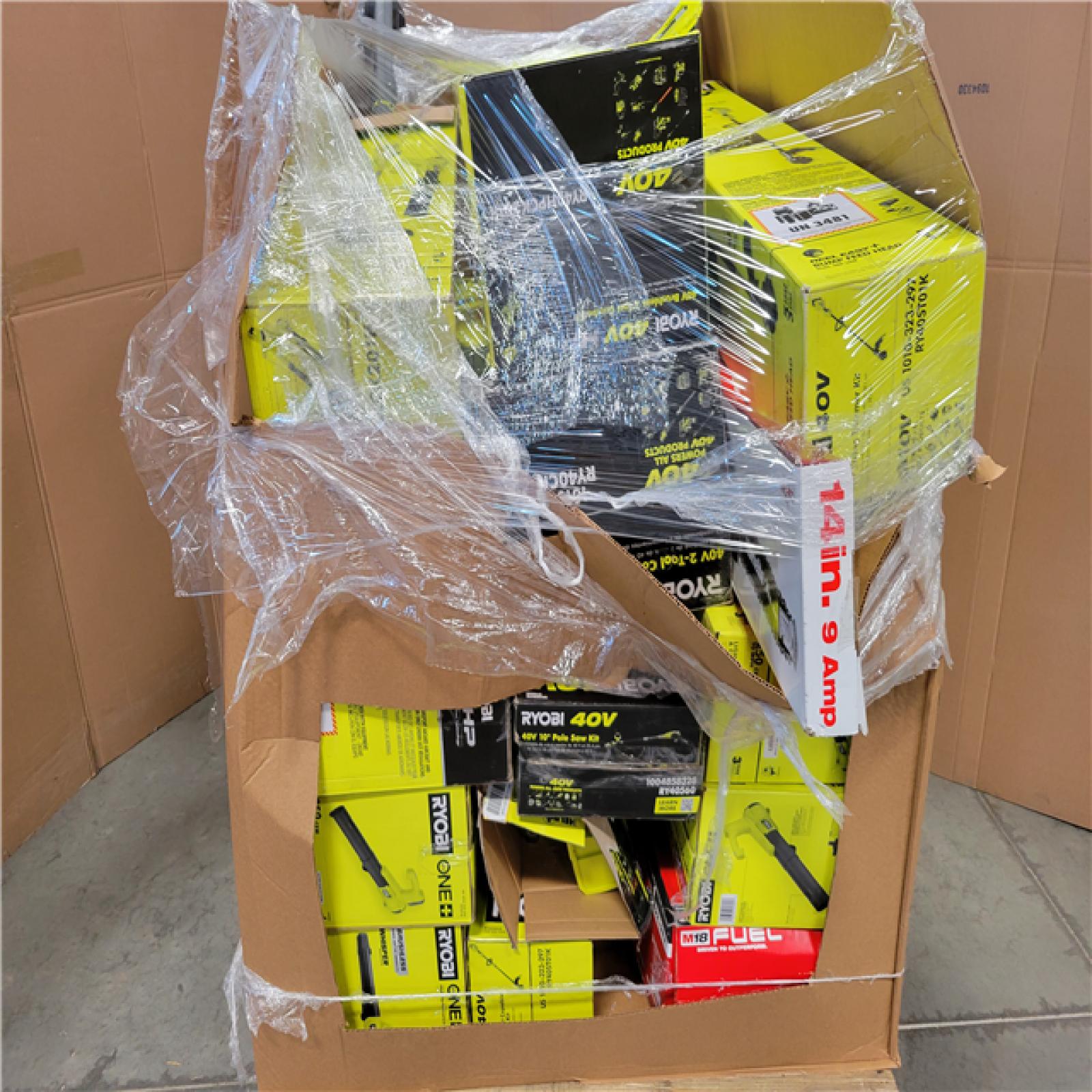 CALIFORNIA AS-IS TOOL PALLET