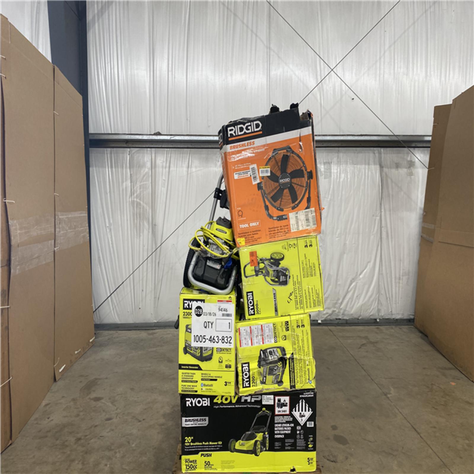 Houston Location AS IS - Tool Pallet