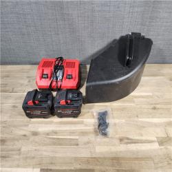 HOUSTON LOCATION - AS-IS M18 FUEL Brushless Cordless 21 in. Walk Behind Dual Battery Self-Propelled Mower W/(2) 12.0Ah Battery and Rapid Charger