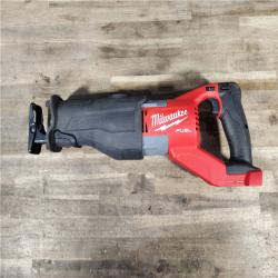 HOUSTON LOCATION - AS-IS Milwaukee M18 Fuel 18V Brushless Super Sawzall Reciprocating Saw 2722-20 (Bare Tool)