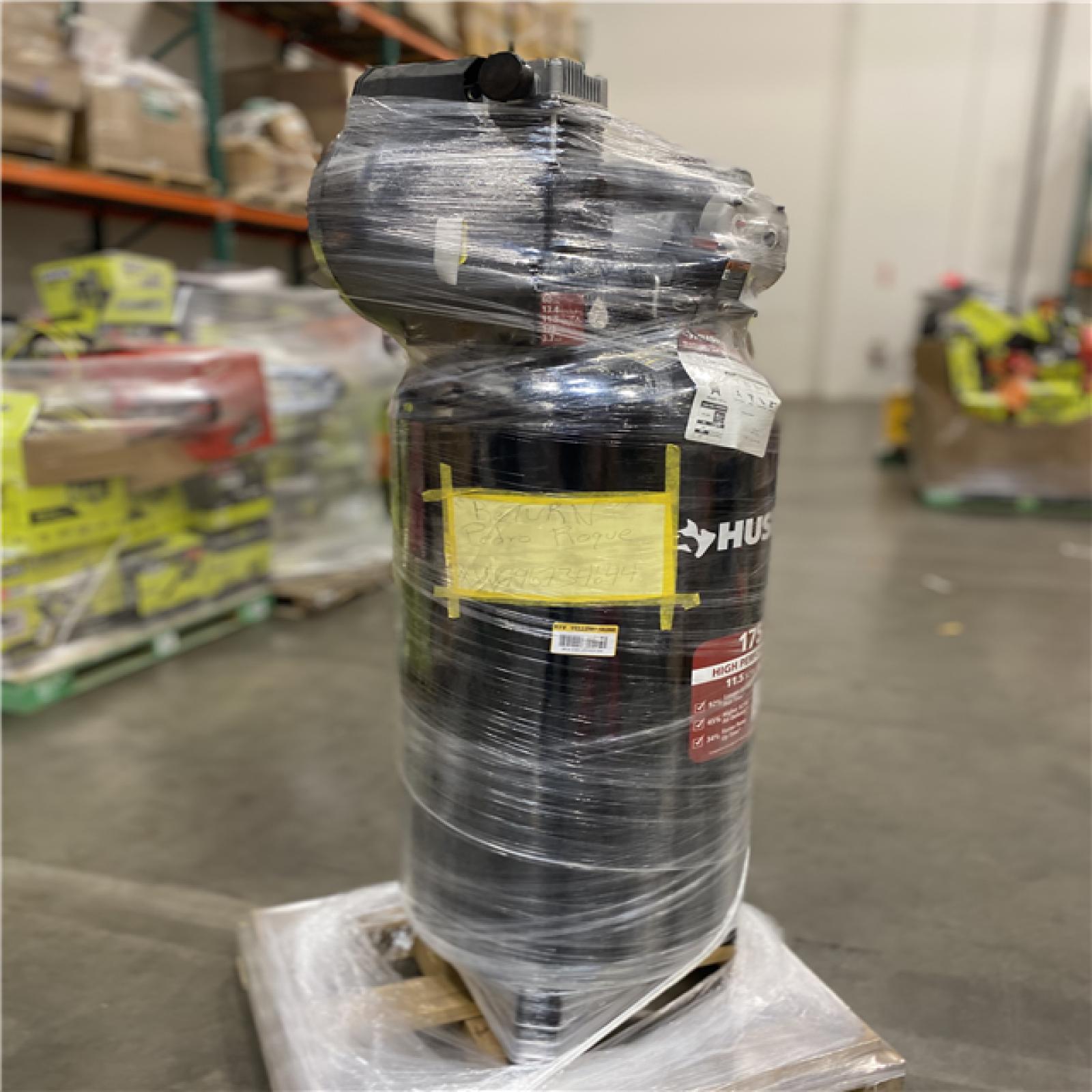 Dallas Location - As-Is Husky 60 Gal. 3.7 HP 1-175 PSI Electric Air Compressor