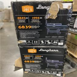 DALLAS LOCATION - OKLAHOMA JOE'S Longhorn Offset Smoker in Black with 1,060 sq. in. Cooking Space (2 UNITS)