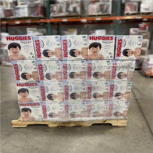 DALLAS LOCATION- Huggies Size 6 Diapers  Snug & Dry Baby Diapers PALLET-(40 CASES)