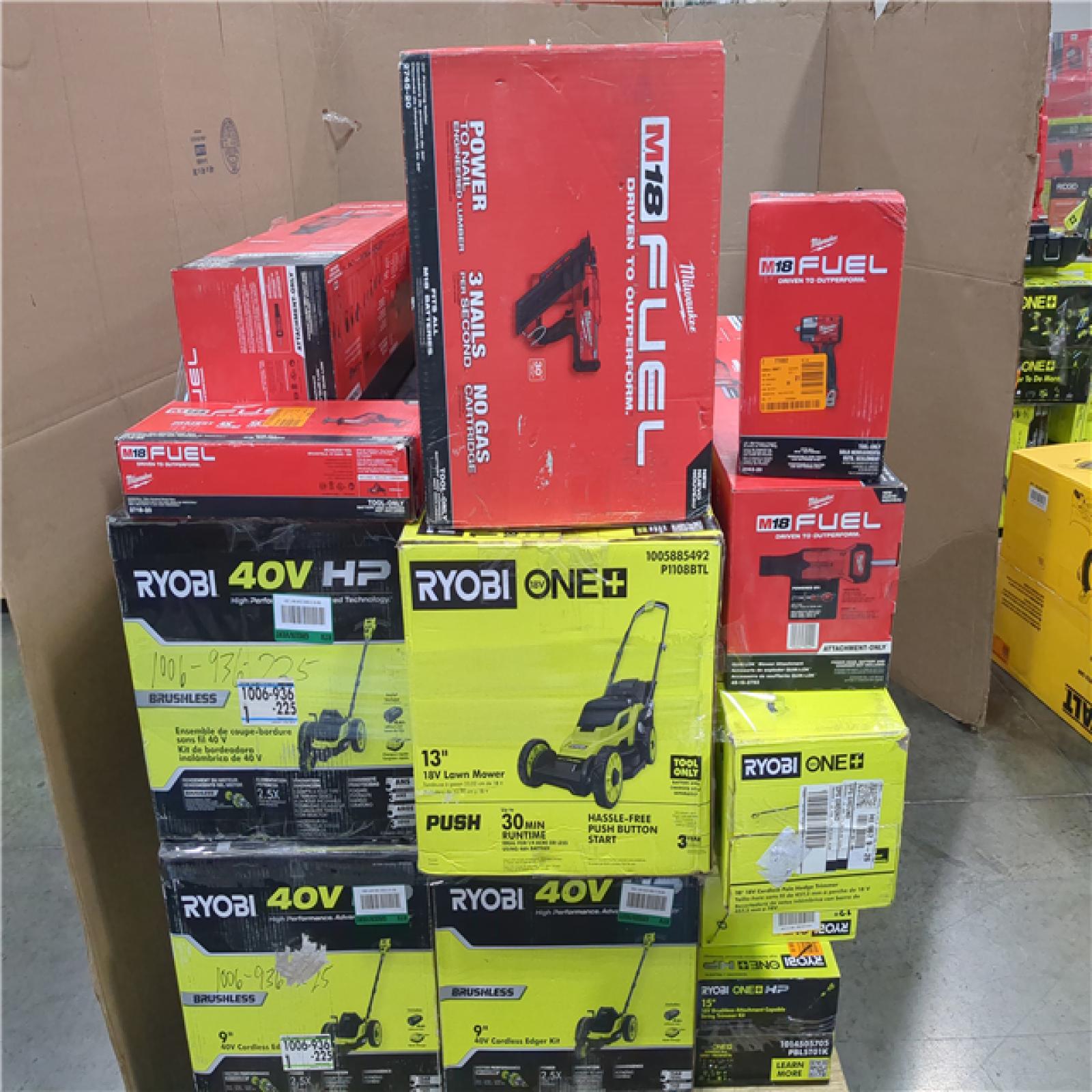 CALIFORNIA AS-IS TOOL PALLET