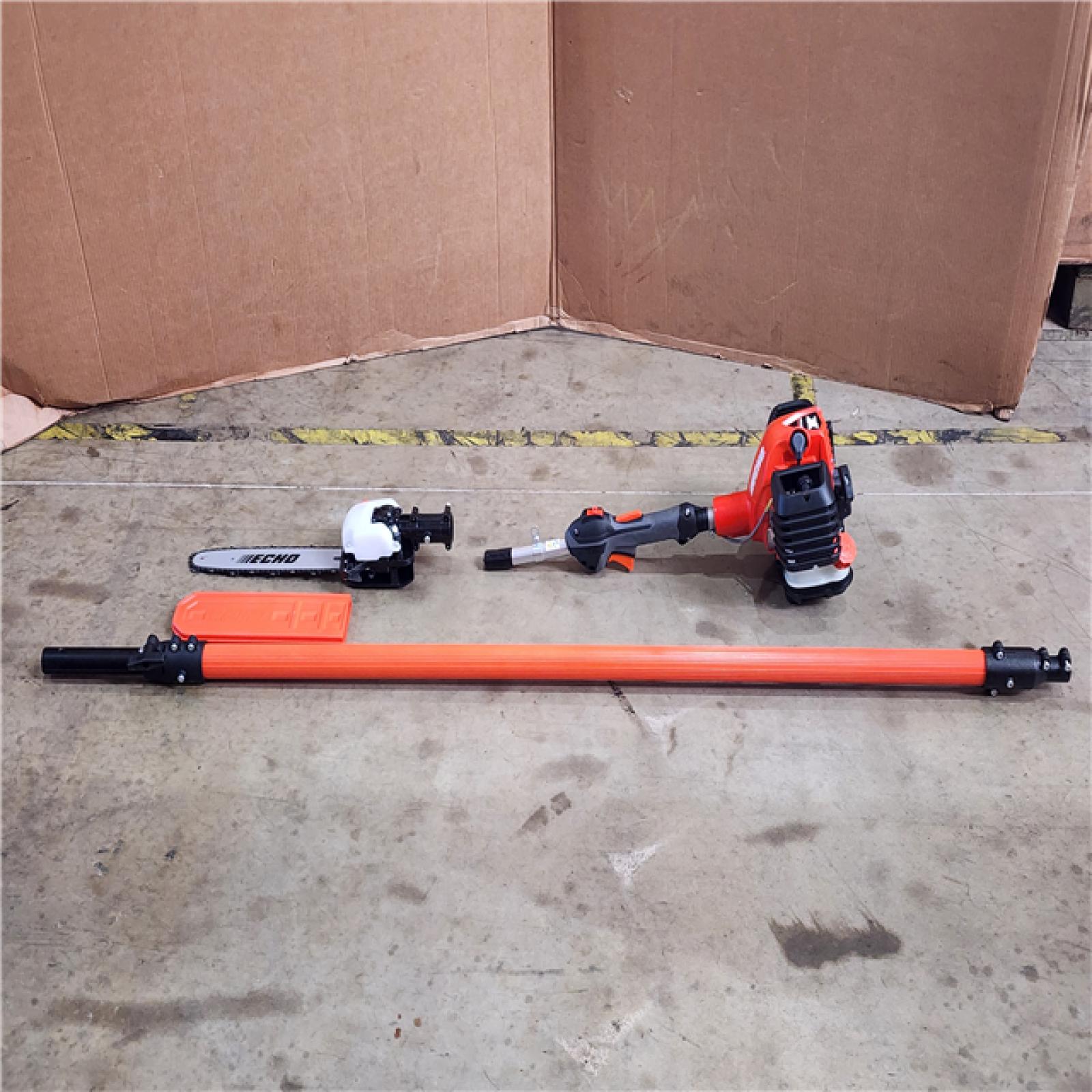 HOUSTON LOCATION - AS-IS ECHO 12 in. 25.4 Cc Gas 2-Stroke X Series Telescoping Power Pole Saw with in-Line Handle and Shaft Extending to 12.1 Ft.