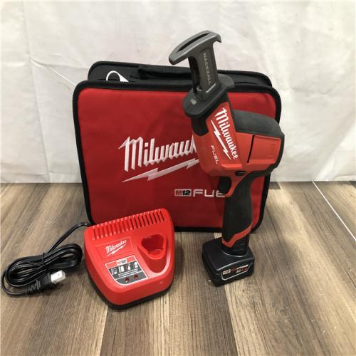 AS-IS Milwaukee  FUEL 12V Lithium-Ion Brushless Cordless HACKZALL Reciprocating Saw Kit