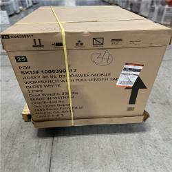 DALLAS LOCATION- Husky 46 in. W x 51 in. D Standard Duty Mobile Workbench Cabinet