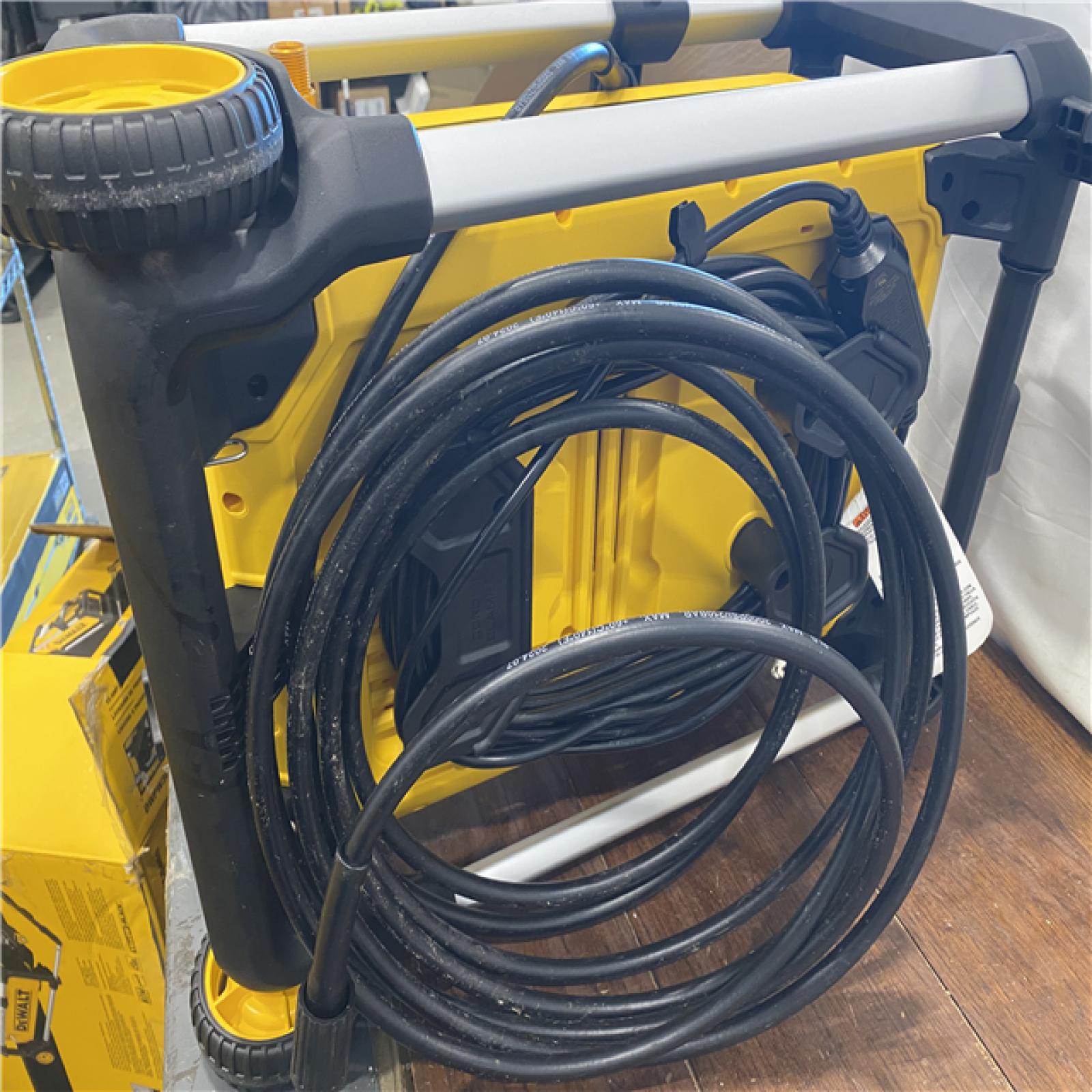 AS-IS DEWALT 3000 PSI 1.1 GPM 15 Amp Cold Water Electric Pressure Washer with Internal Equipment Storage