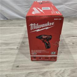 NEW! - Milwaukee 2401-22 - M12 12V Cordless Screwdriver Kit