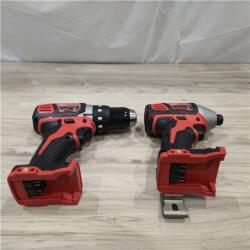 AS-IS Milwaukee 18V Cordless 2-Tool Drill/Driver and Impact Driver Kit