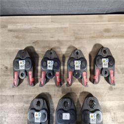 HOUSTON LOCATION - AS-IS Milwaukee 49-16-2662R 1/4, 3/8, 1/2, 5/8, 3/4, 7/8, 1 1/8 Press Jaw Kit for M18