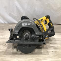 AS-IS DEWALT FLEXVOLT 60V MAX Cordless 7-1/4 in. Wormdrive Style Circular Saw (Tool Only)