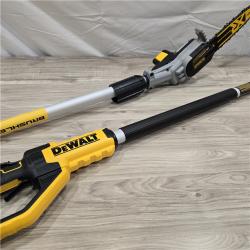 LIKE NEW! -  DEWALT  20V MAX 8in. Cordless Battery Powered Pole Saw Kit with (1) 4Ah Battery, Charger & Sheath