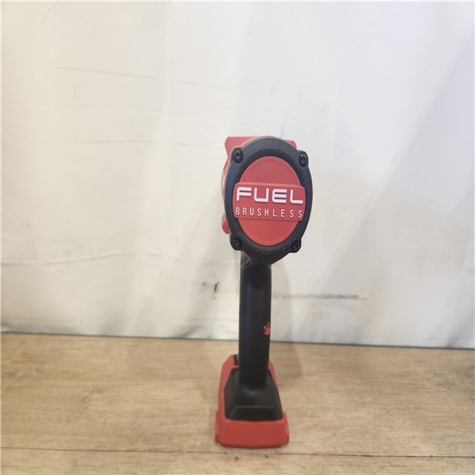 AS-IS- Milwaukee FUEL 18V Lithium-Ion Brushless Cordless 1/2 in. Impact Wrench with Friction Ring (Tool-Only)