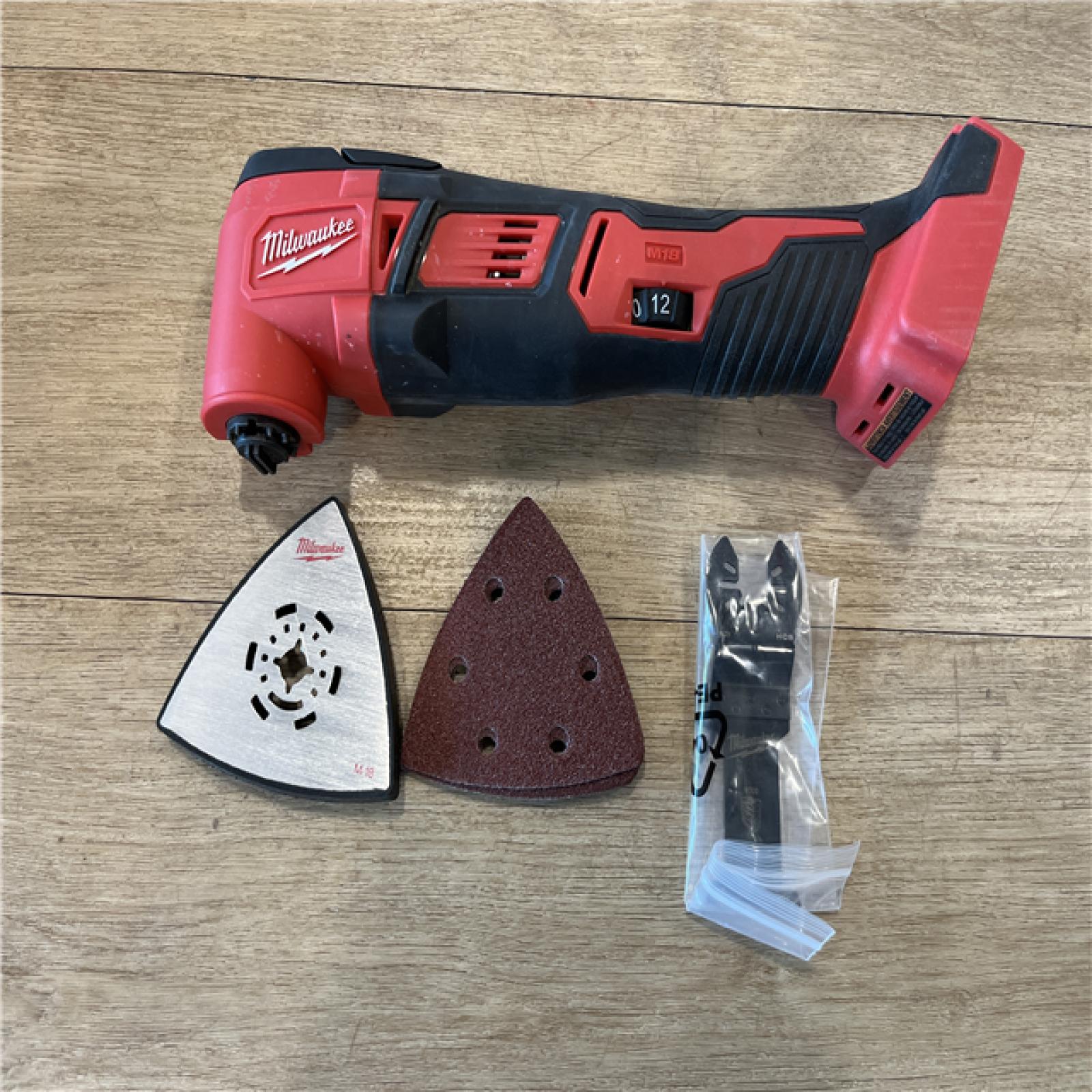 AS-IS Milwaukee 18V Lithium-Ion Cordless Oscillating Multi-Tool (Tool-Only)