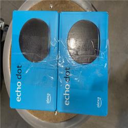 NEW! - Amazon Echo Dot (5th Gen  2022 Release) Smart Speaker with Alexa Charcoal - (2 UNITS)