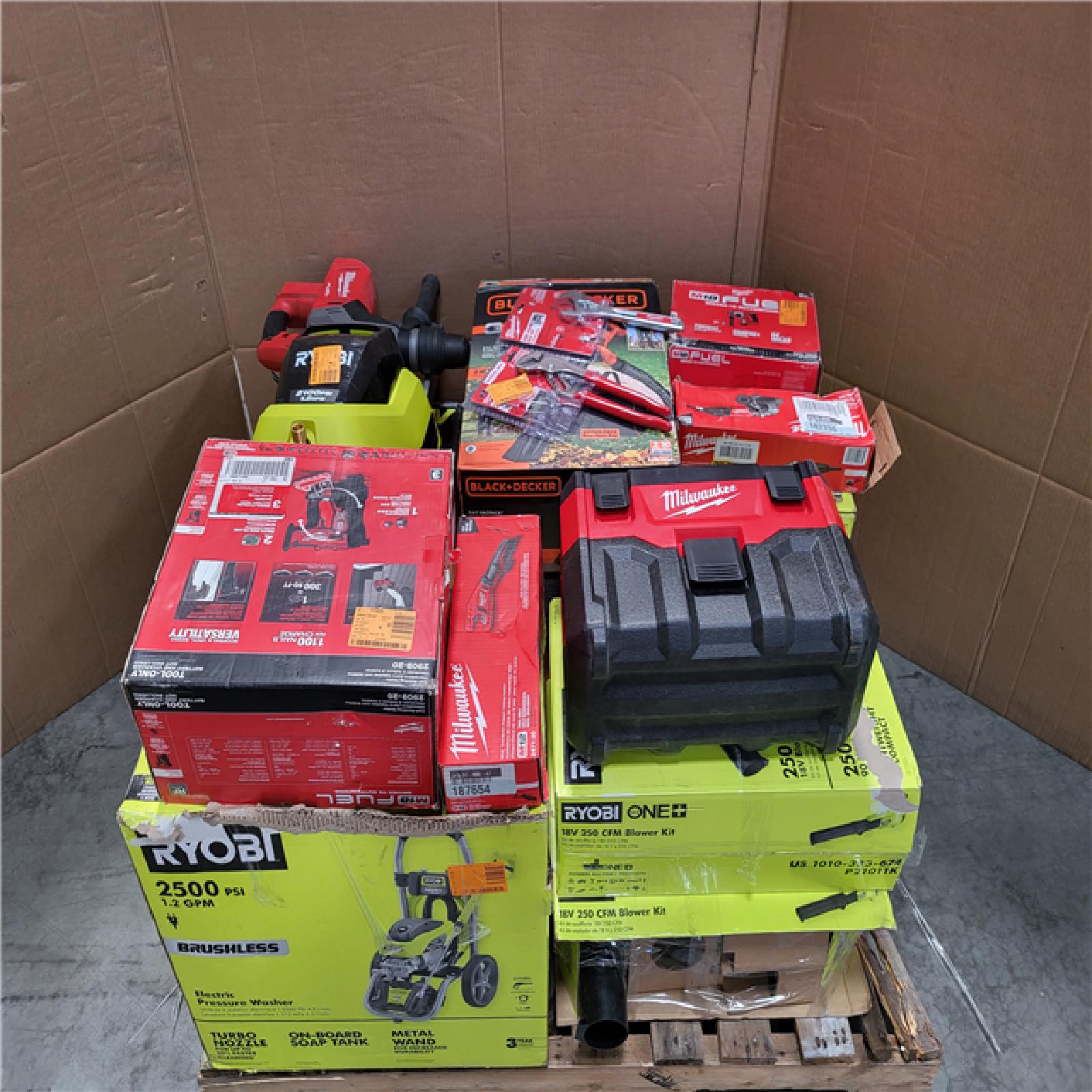 CALIFORNIA AS-IS TOOL PALLET