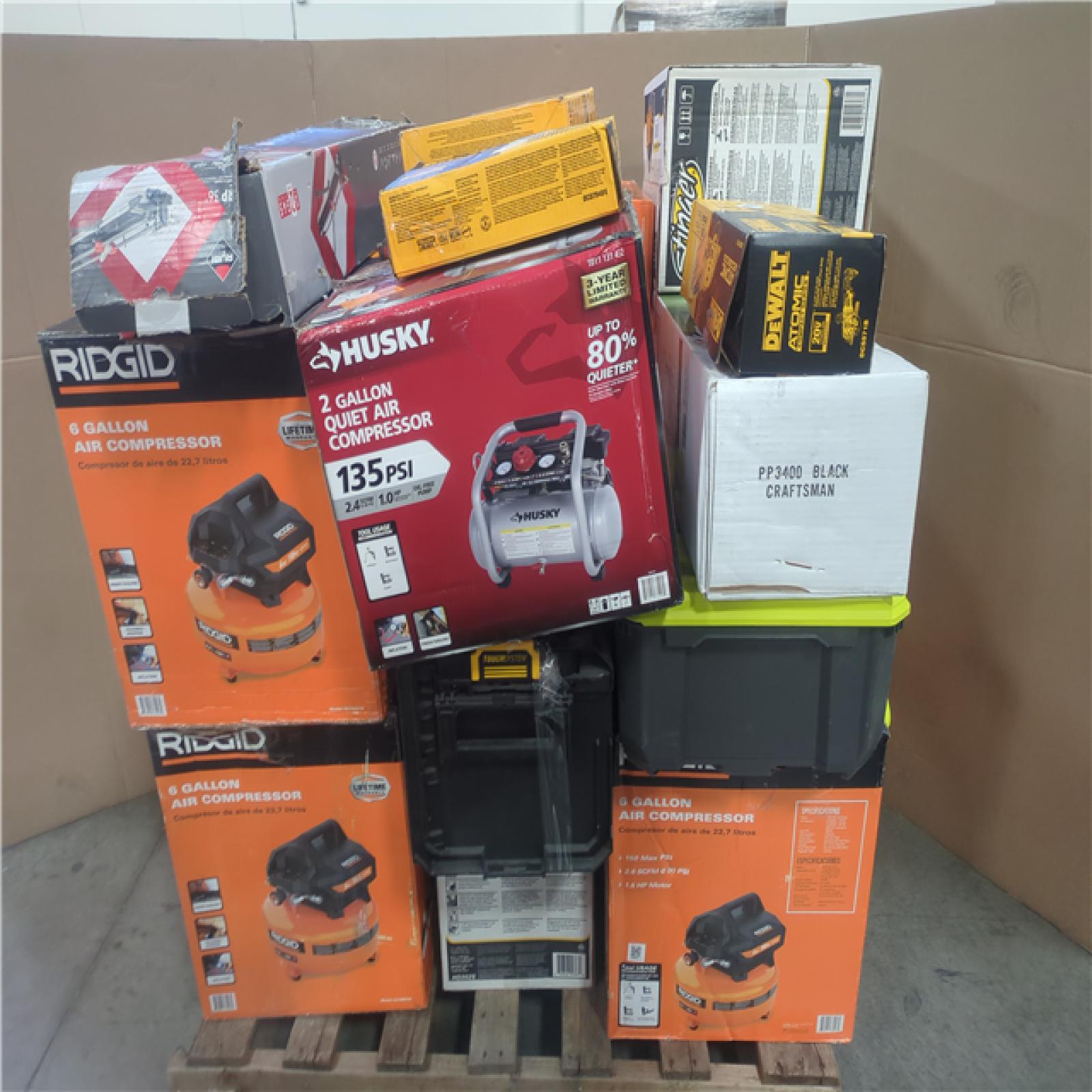 CALIFORNIA AS-IS HARDWARE & TOOL PALLET