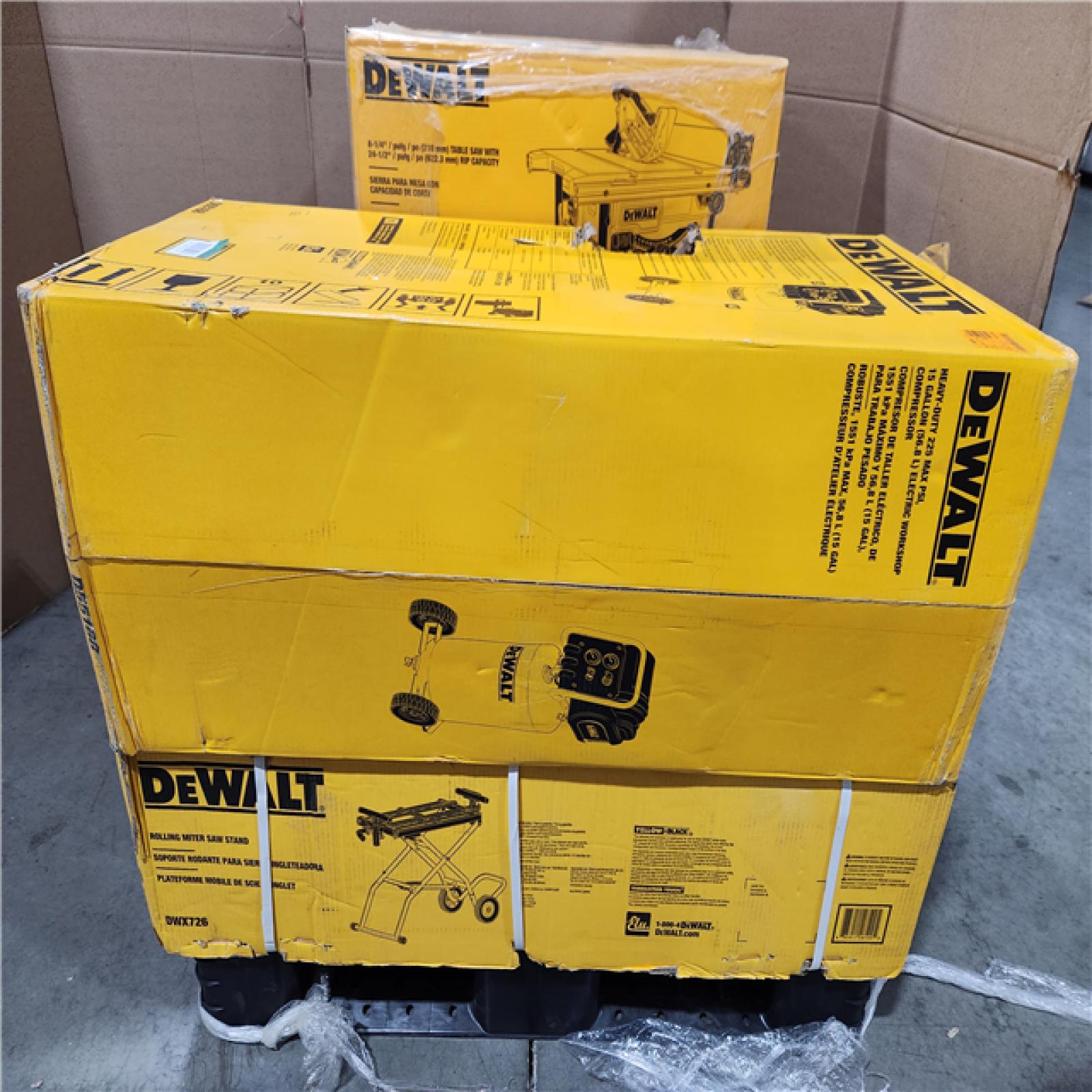 CALIFORNIA AS-IS TOOL PALLET