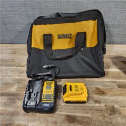 HOUSTON LOCATION - AS-IS DeWalt 20V MAX XR 15 Ga. Cordless 34 Deg Nailer Kit (Battery & Charger) 20 V