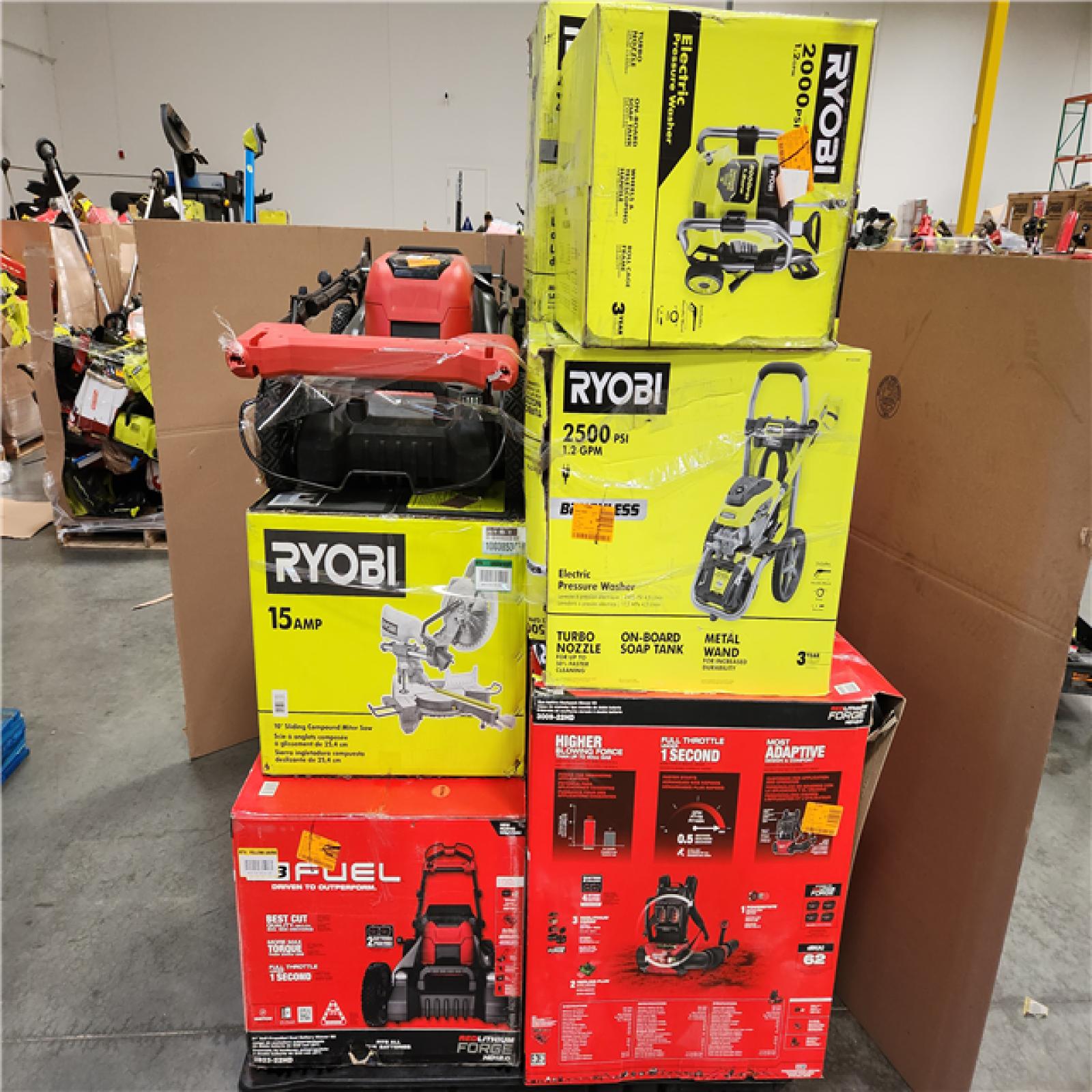 CALIFORNIA AS -IS  TOOL PALLET