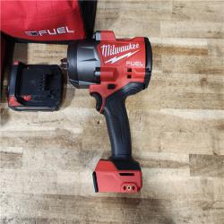 HOUSTON LOCATION - AS - IS Milwaukee FUEL 18V Lithium-Ion Brushless Cordless 1/2 in. Impact Wrench w/Friction Ring Kit