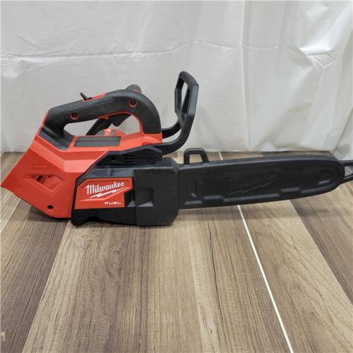 AS-IS Milwaukee Tool 2826-20T M18 FUEL 14  Top Handle 18-Volt Lithium-Ion Brushless Electric Cordless Chainsaw (Tool-Only)