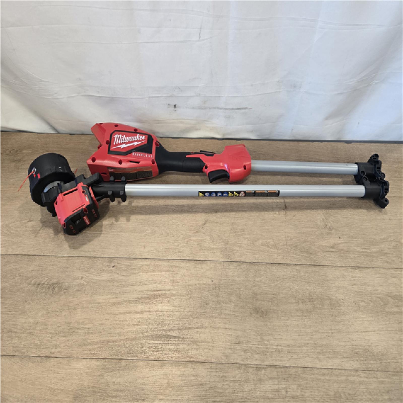 AS-IS Milwaukee M18 Battery String Trimmer Kit