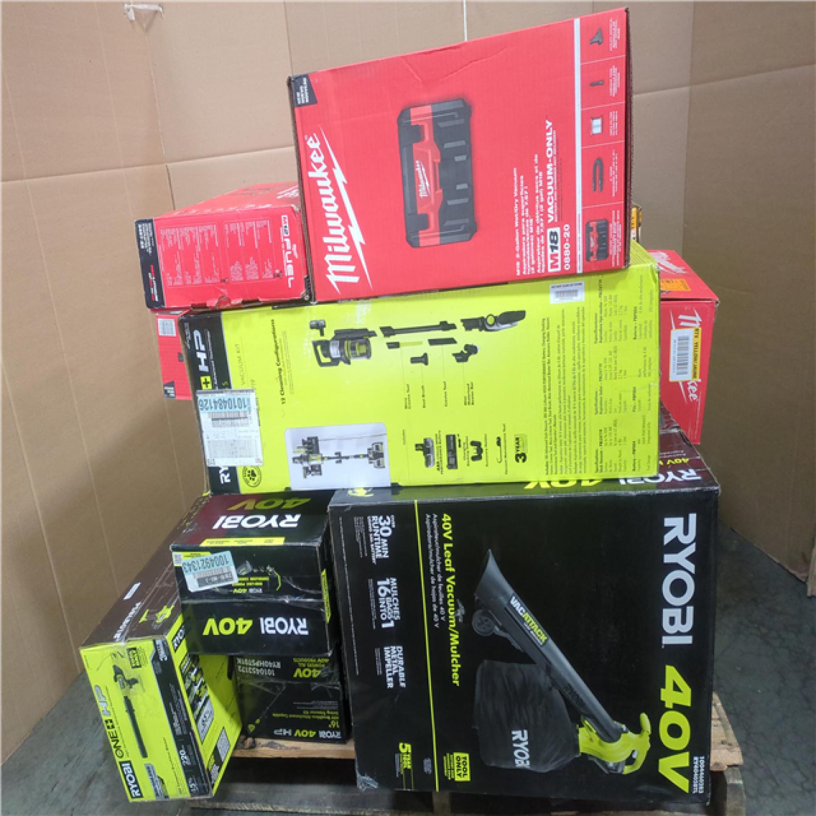 CALIFORNIA AS-IS TOOL PALLET