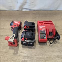 AS-IS Milwaukee FUEL 18V Cordless 1/4 in. Hex Impact Driver Kit