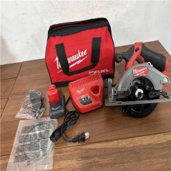 California NEW Milwaukee M12 5-3/8 Circular Saw Kit  Includes (1) Battery  Charger and Bag