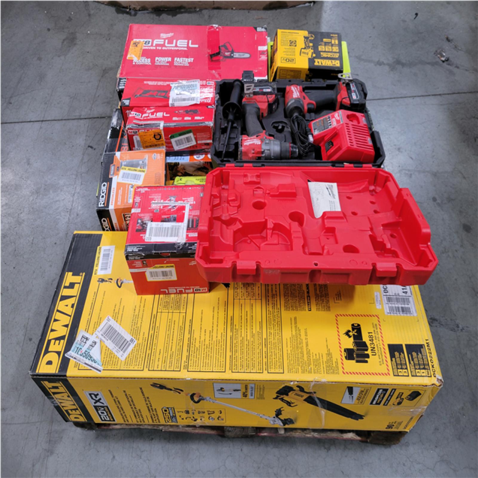 CALIFORNIA AS-IS TOOL PALLET