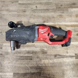 HOUSTON LOCATION - AS-IS Milwaukee M18 18V Fuel 1/2 Right Angle Drill Super Hawg Cordless Lithium-Ion 2809-20 (TOOL ONLY)