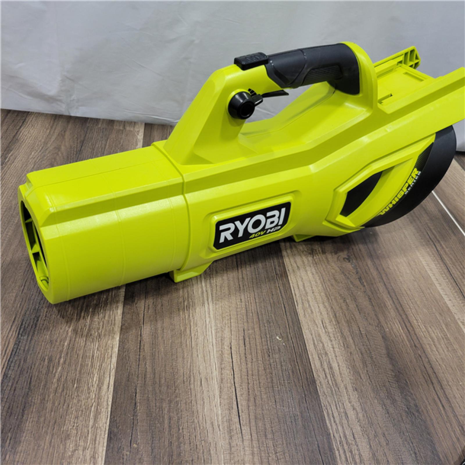 GOOD RYOBI 40V HP Brushless Whisper Series 160 MPH 650 CFM Cordless Battery Leaf Blower with 4.0 Ah Battery and Charger