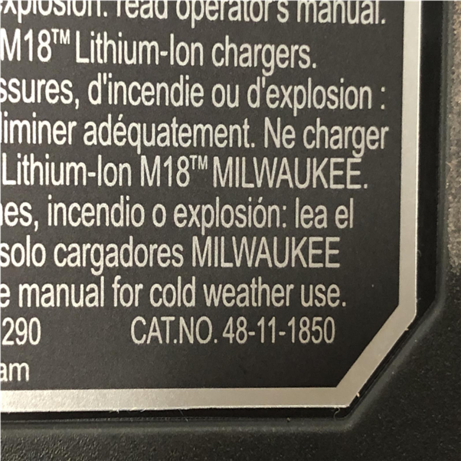AS-IS Milwaukee 18-Volt 5.0 Ah Lithium-Ion XC Extended Capacity Battery Pack