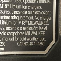 AS-IS Milwaukee 18-Volt 5.0 Ah Lithium-Ion XC Extended Capacity Battery Pack