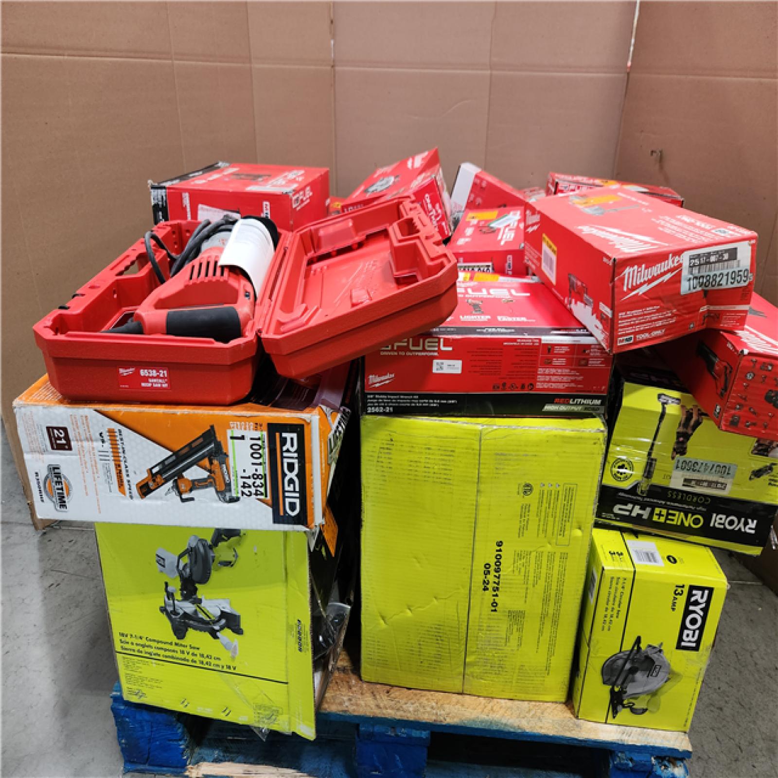 CALIFORNIA AS-IS TOOL PALLET
