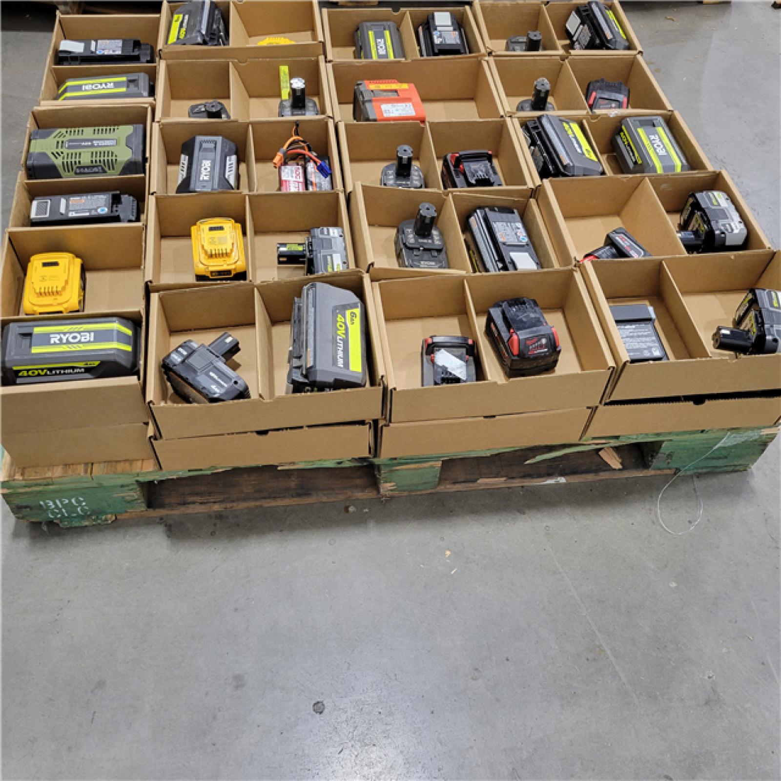 DALLAS LOCATION - AS-IS BATTERY PALLET