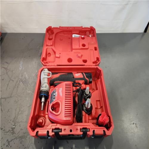AS-IS- Milwaukee 12V Lithium-Ion Cordless PEX Expansion Tool Kit