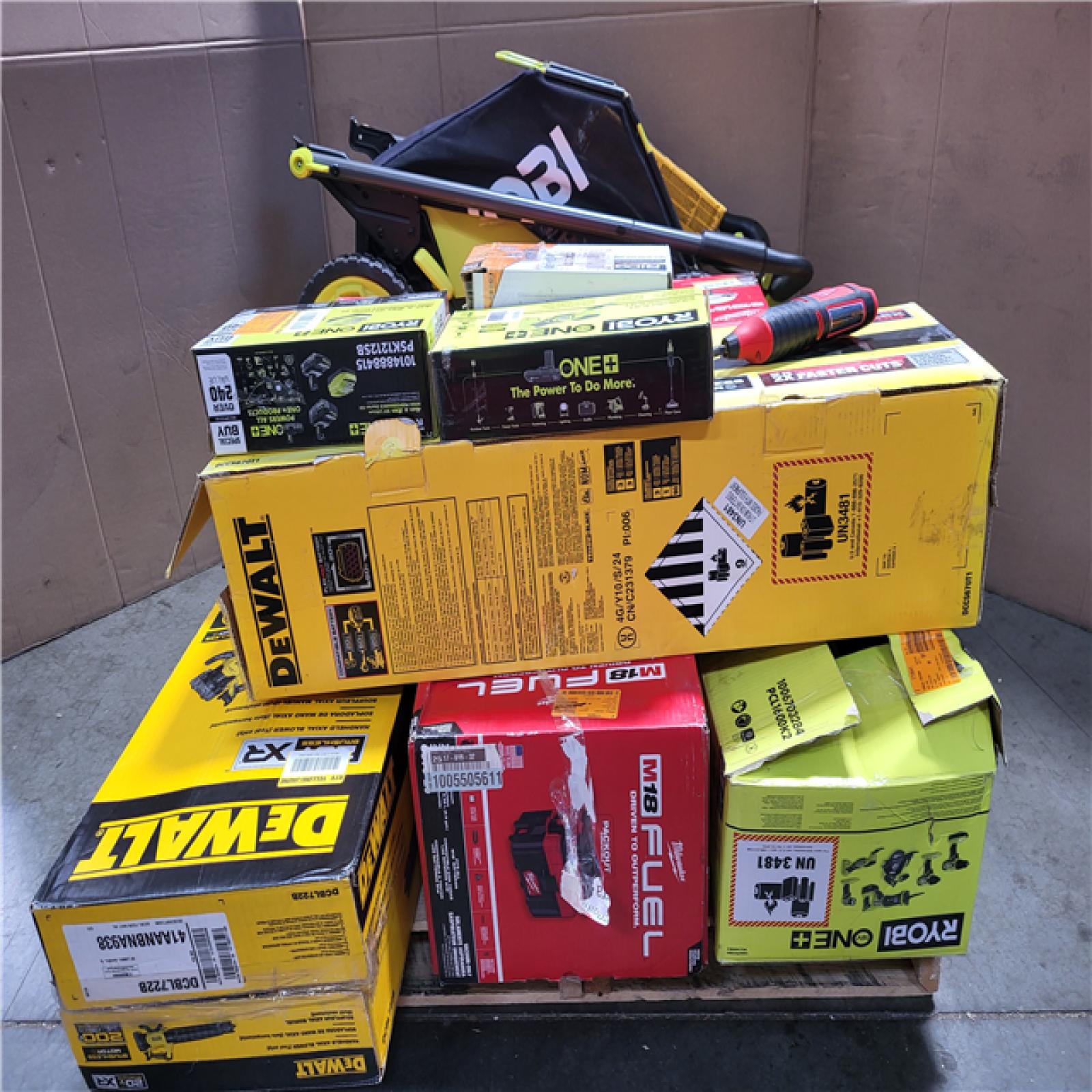 CALIFORNIA AS-IS TOOL PALLET
